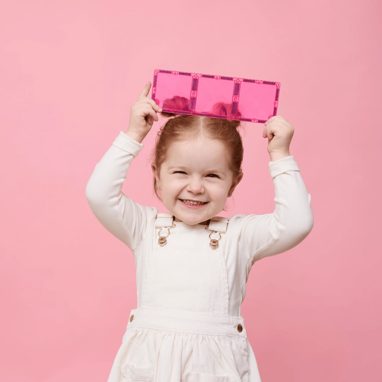 Connetix Magnetisch Tegels Charity Pack Roze 20 stuks - Bouwspeelgoed-3