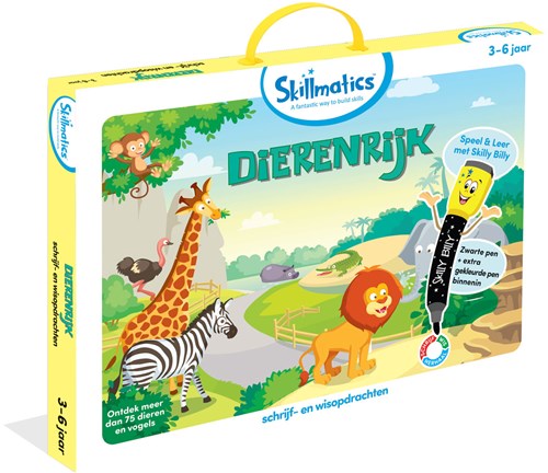 Skillmatics Lernspiel Tiere für Kinder - pädagogisches Spielzeug