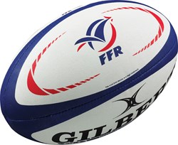 Gilbert rugbybal replica Frankrijk maat 5 - officiële trainingsbal