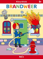 Ballon Malbuch Feuerwehr Kinder 4+ Kreativ Ausmalblock
