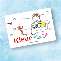 de Wonderwolk kleurboek tien geboden kleurplaten voor kinderen