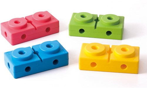 Eduplay Bausteine Set - Lernspielzeug - Mehrfarbig