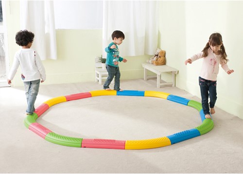 Eduplay Balancierpfad Motorik Spielzeug Multicolor - Lernspiel