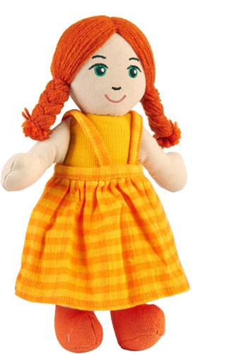 Lanka Kade pop meisje lappenpop rood haar blanke huid speelgoed