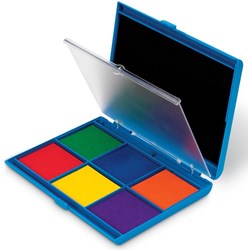 Learning Resources stempelkussen 7 kleuren XL - creatief speelgoed