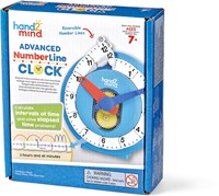 Learning Resources educatieve klok - Advanced NumberLine Clock - Rekenklok voor kinderen-2
