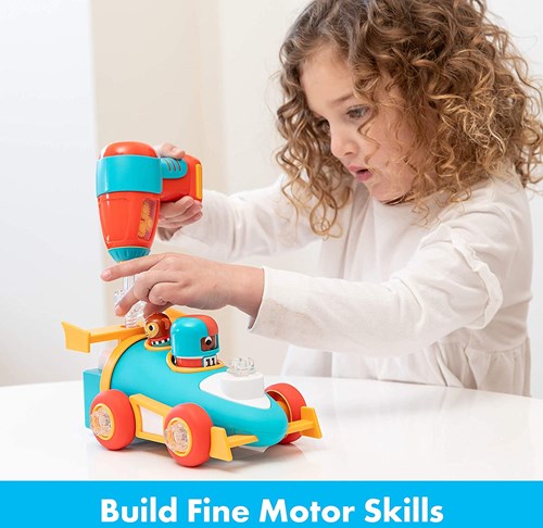 Learning Resources raceauto speelgoed - Design & Drill Bolt Buddies bouwset-2
