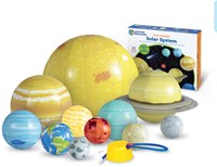 Learning Resources Lernspielzeug - Aufblasbares Sonnensystem Set