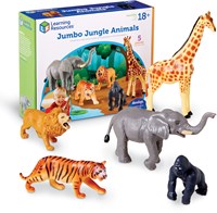 Learning Resources jumbo jungle dieren educatief speelgoed set