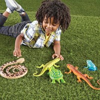 Learning Resources Spielzeug - Jumbo Reptilien und Amphibien Set-2