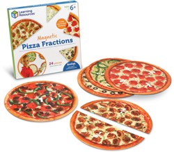 Learning Resources magnetisch speelgoed pizza breuken educatief spel