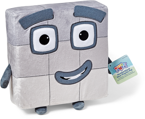 Learning Resources knuffel Numberblocks Numberblock Nine educatief speelgoed-2