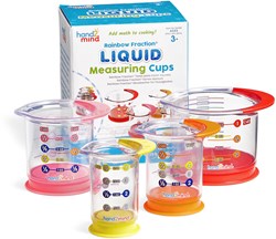 Learning Resources Messbecher Spielzeug - Rainbow Fraction - pädagogisch