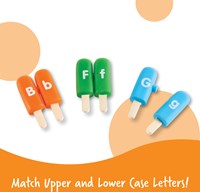 Learning Resources educatief speelgoed Smart Snacks alfabet ijsjes multicolor-2