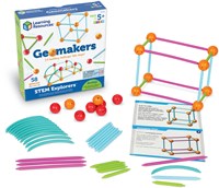 Learning Resources Lernspielzeug STEM Explorers Geomakers Bauset