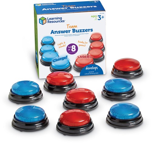 Learning Resources Learning Resources - Team Answer Buzzers (Set Of 8)
