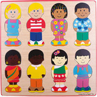 Bigjigs Kleine Freunde Puzzle
