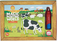 Tiger Tribe magisches Malbuch Bauernhof - Magic Painting Set für Kinder