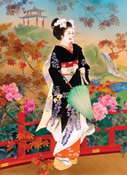 Eurographics puzzel Higasa - Haruyo Morita - 1000 stukjes kunst