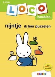 Loco Bambino nijntje ik leer puzzelen - Educatief speelgoed boekje