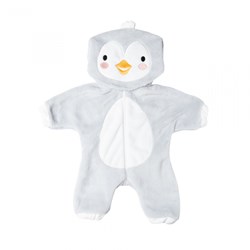 Heless poppenonesie pinguin kostuum 35-45cm babypop