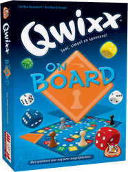 White Goblin Games Würfelspiel Qwixx On Board für Kinder und Erwachsene