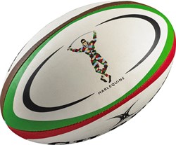 Gilbert rugbybal replica Harlequins maat 5 - officiële clubbal