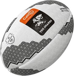 Gilbert rugbybal supporter Sharks maat 5 - duurzame gripbal