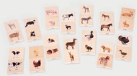 TickiT Holz Memoryspiel Haustierfamilien - Lernspielzeug für Kinder