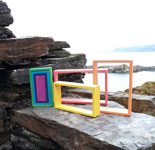 TickiT Regenbogen Holz Rechtecke - Lernspielzeug für Kinder-3