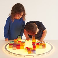 TickiT durchsichtige Würfelset - Lernspielzeug - 54 Stück-3