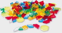 TickiT transparante blokkenset - holle geometrische vormen speelgoed-3