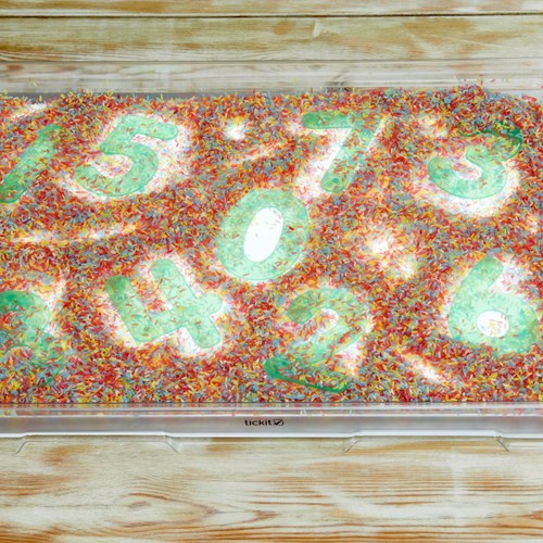 TickiT Silikon Zahlen Lernspielzeug grün - SiliShapes Dot Numbers-3