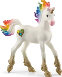 Schleich bayala Regenboog Eenhoorn veulen - Unicorn Speelgoed - Kinderen