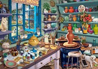Schmidt Puzzle Künstler-Atelier 1000 Teile - Erwachsenenpuzzle