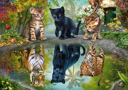 Schmidt legpuzzel Dream Big! - 1000 stukjes dieren fantasie