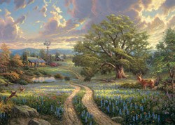 Schmidt Puzzle Thomas Kinkade Country Idyll 1000 Teile Puzzle