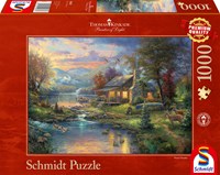 Schmidt Puzzle Nature's Paradise 1000 Teile Thomas Kinkade-2