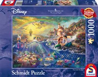 Schmidt Disney puzzel Little Mermaid Arielle 1000 stukjes karton-2