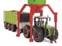 Siku Standsilo Spielzeug Bauernhof 1:32 Kunststoff grün-rot