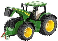 Siku John Deere tractor 8R 370 1:32 metaal kunststof groen speelgoed-2