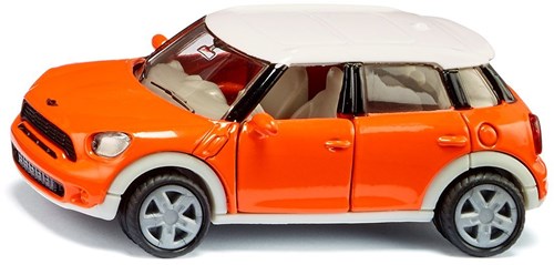 Siku speelgoedauto MINI Countryman Summer met stickerset - oranje-2