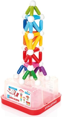 Smartmax magnetisches Konstruktionsspielzeug Build & Learn 100-teilig Set-2