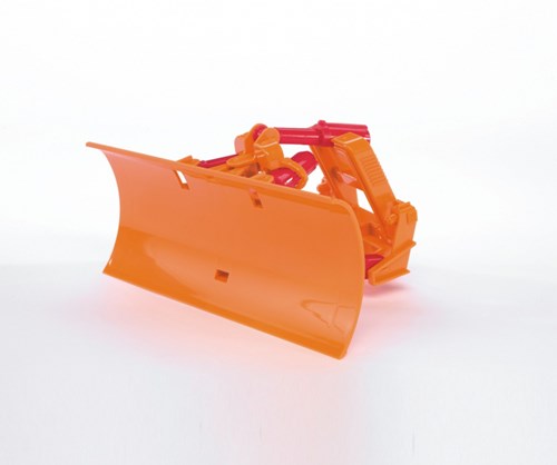 Bruder Zubehör Schneeschild - Spielzeug Schneeschieber orange