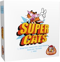 White Goblin Games Kartenspiel Supercats - spannendes Katzenspiel 8+