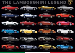 Eurographics legpuzzel Lamborghini Legend - 1000 stukjes auto puzzel