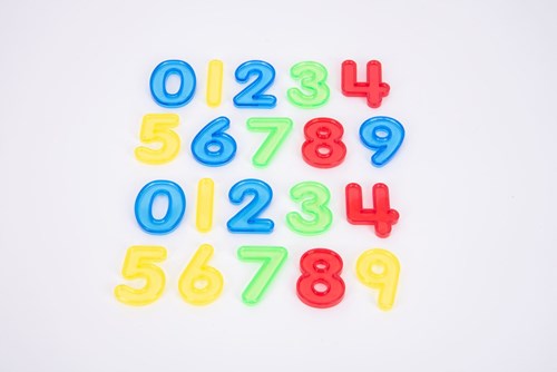 TickiT transparante cijfers - educatief speelgoed set 20 stuks