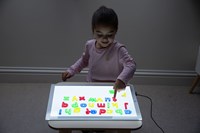 TickiT educatief speelgoed doorschijnende letters kleine letters set-3