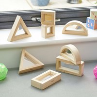 TickiT Spiegel Bauklötze groß - Holzspielzeug mit Spiegel für Kinder-2