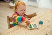 TickiT Silikon Formpuzzle Lernspielzeug - neutrale Farben-2